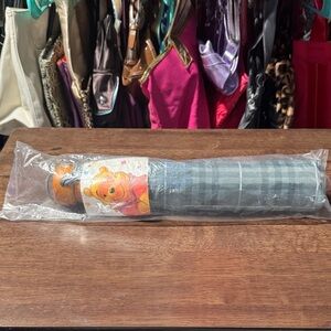 Avon Winnie the Pooh Umbrella with Plaid Design